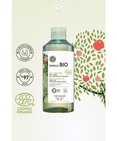 Yves Rocher Organic Certified Famille Bio Hair and Body Shampoo for the Whole Family - 390 Ml - 90686 - Buy Online on GoSupps.com