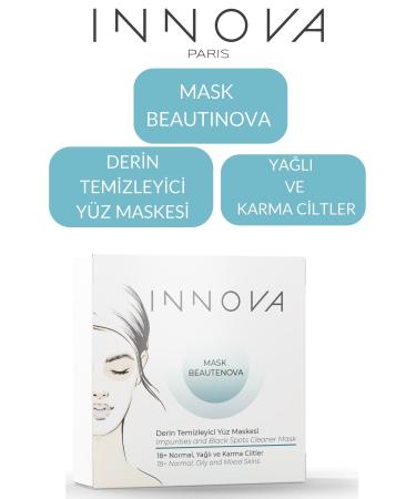Innova Innova Mask Beautenova Blackhead Remover - Purifying Mask 8 * 5 ml