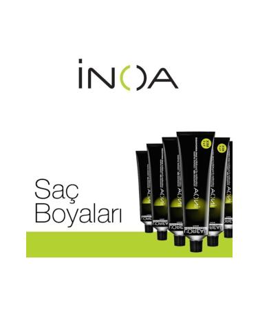 INOA Inoa 9.11 Intense Ash Hair Dye Ammonia-Free 2x60 120 Ml (2 Pieces)