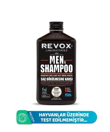 Revox Men Hair Care Shampoo for Men 400 Ml Set of 2 - Buy Online on GoSupps.com