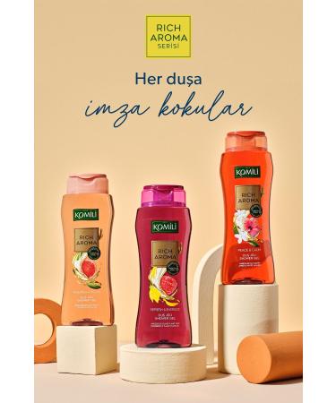 Komili Shower Gel Introduction Package 6 Piece Set - New Series - Vegan - 6 X 500 ML - Buy Online on GoSupps.com