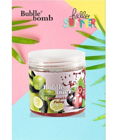 BUBBLEBOMB Cranberrylime Peeling 500ml Body Care Peeling