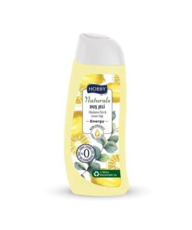 Hobby Shower Gel Naturals Energy Eucalyptus Extract Lemon Oil 500ml