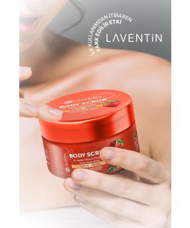 Lavender Nourishing Purifying and Moisturizing Body Scrub Strawberry - Mint 250ml (fresh) - Buy Online on GoSupps.com