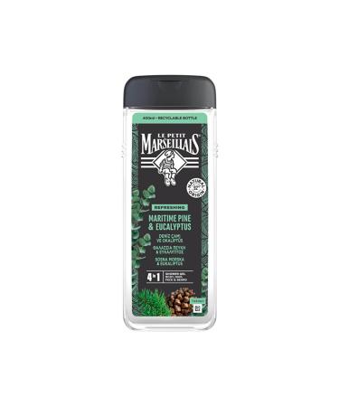 Le Petite Marseillais Men Sea Pine and Eucalyptus Shower Jelly 400 ml