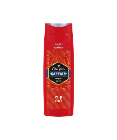 Old Spice Shower Gel & Shampoo 400 Ml Captain - Buy Online on GoSupps.com