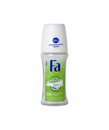 Fa Freshly Free Lime&coconut Roll-on 50 Ml