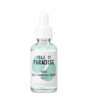 Isle Of Paradise Skin Brightening Shining and Bronzing Self Tanning Drops Green 30ml...Bronzing Drops
