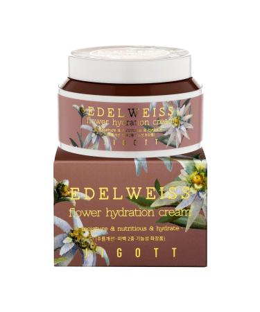 Jigott Edelweiss Flower Essence Moisturizing Cream - Flower Series 100 ml