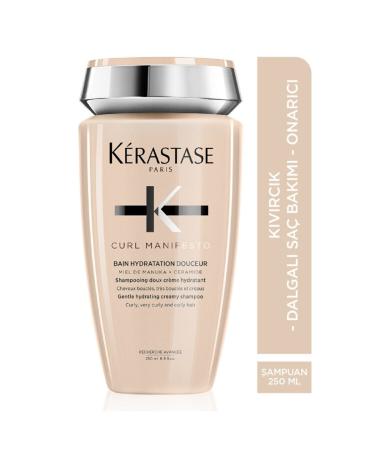 Kerastase Curl Manifesto Bain FND Nourishing Shampoo for Curly Hair 250 Ml EVA