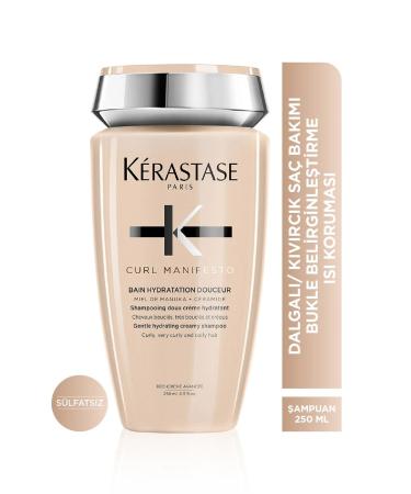 Kerastase Curl Manifesto Bain Hydratation Douceur Nourishing Shampoo for Curly Hair 250 ml 1KER350 - Buy Online on GoSupps.com