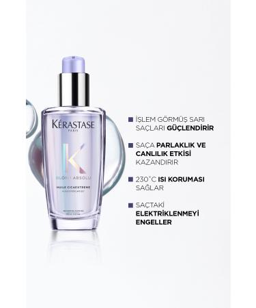 Kerastase Hair Care Oil For Treated Blonde Hair that Gives Shine and Radiance 100 ml Demb.1061 - Buy Online on GoSupps.com