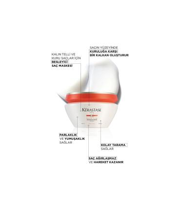 Kerastase Nutritive Mask is perfect for dry and damaged hair 200Mlsevgiligulcosmetic19