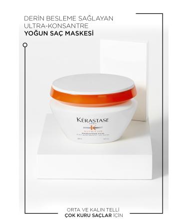 Kerastase Nutritive Masquintense Riche Deep Nourishing Intensive Hair Mask 200 ml - Buy Online on GoSupps.com