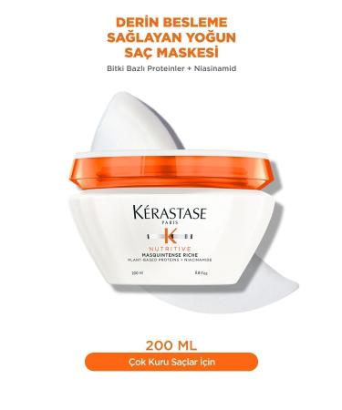 Kerastase 111000 SARINutritive Masquintense Riche Deep Nourishing Intensive Hair Mask 200 ml000111