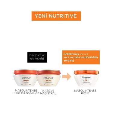 Kerastase 111000 SARINutritive Masquintense Riche Deep Nourishing Intensive Hair Mask 200 ml000111 - Buy Online on GoSupps.com