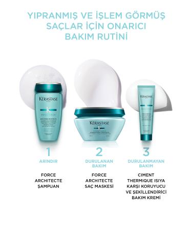 Kerastase Resistance Reconstruction Masque Force Architecte Repairing Masque for Weak and Damaged Hair - Buy Online on GoSupps.com