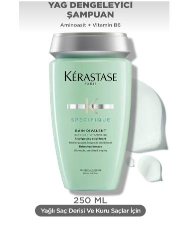 Kerastase KerastaseSpecifique Bain Divalent Anti-Oily Shampoo 250ml