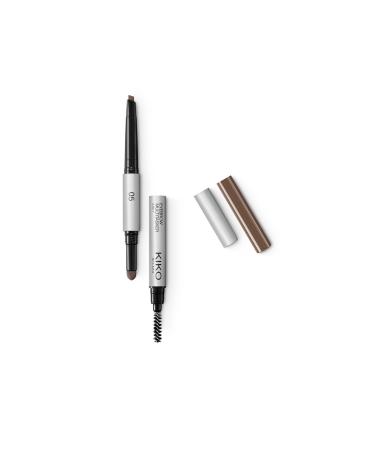 KIKO EYEBROW PRODUCTS - EYEBROW MULTITASKER 3-IN-1 - 05 Deep Brunettes