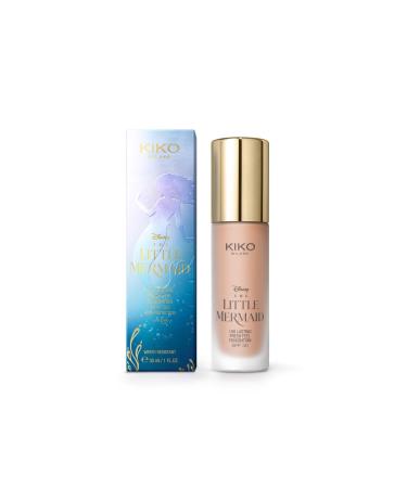 KIKO FOUNDATION-DISNEY - THE LITTLE MERMAID 10H LASTING FRESH FEEL FOUNDATION SPF 30-09 Chestnut - Buy Online on GoSupps.com