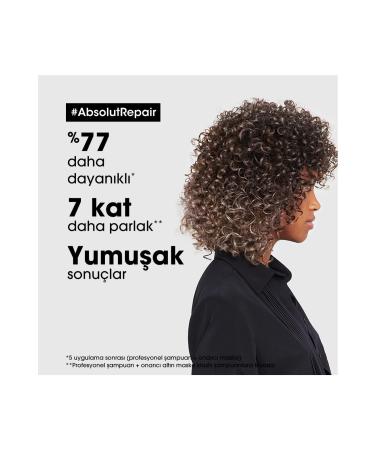 L'oreal Professionnel Absolut Repair Damaged Hair Repair Refill Shampoo 500ml - Buy Online on GoSupps.com