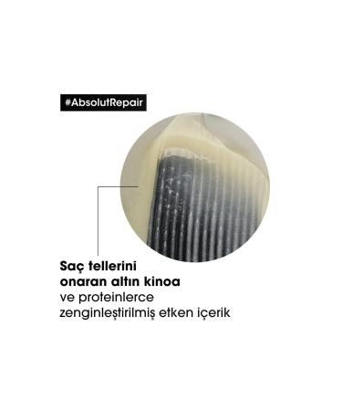 L'oreal Professionnel Absolut Repair Damaged Hair Repair Refill Shampoo 500ml - Buy Online on GoSupps.com