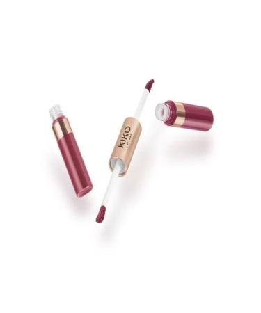 kiko milano MATTE & SHINY DUO LIQUID LIP COLOR 08 Through the Looking Glass