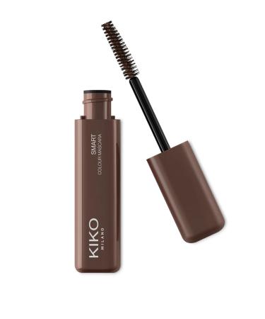 KIKO PANORAMIC CURL & LIFT EFFECT MASCARA - SMART COLOR MASCARA 04 WARM BROWN DEMBA6199
