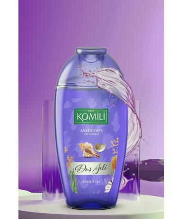 Komili Anti-Stress Vegan Travel Size Shower Gel - Exotic Scent - 2 X 200 ML - Buy Online on GoSupps.com