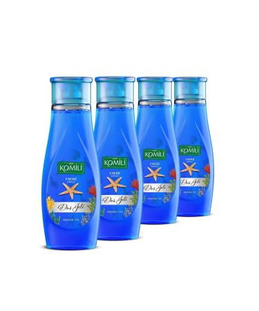 Komili Energy Vegan Shower Gel Set of 4 - Fresh Scent - 4 X 500 ML - Buy Online on GoSupps.com