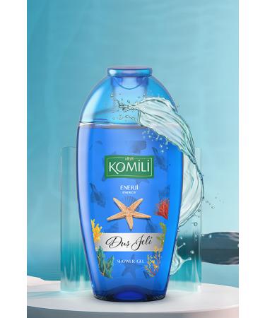 Komili Energy Vegan Travel Size Shower Gel - Fresh Scent - 200 ML - Buy Online on GoSupps.com