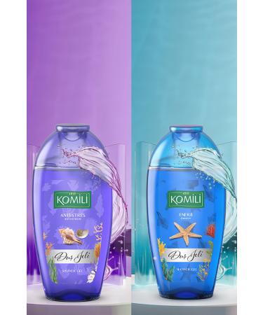 Komili Travel Size Shower Gel Introduction Pack 4 Piece Set - 4 X 200ML - Buy Online on GoSupps.com