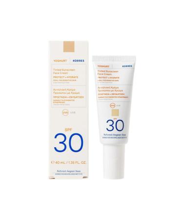 Korres Yoghurt Sunscreen Tinted Cream (face) Spf30 40ml - The Journey
