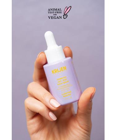 Krijen Rambutan Anti-Spot Skin Tone Equalizing Night Serum | 5% Mandelic Acid + 5% Licorice Root Extract - Buy Online on GoSupps.com