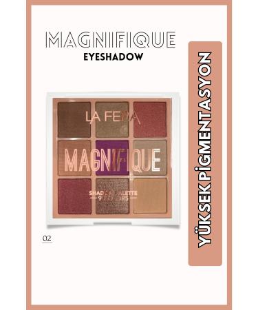 La Fera Magnifique 9-Piece Eyeshadow Palette - 2