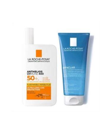 Baby ( CLAY MASK GIFT ) La Roche Posay Sun Protection Care Set for Oily Skin ( 1 PIECE )