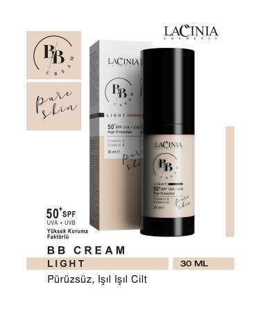 Lacinia BB Cream Light 30Ml 50SPF