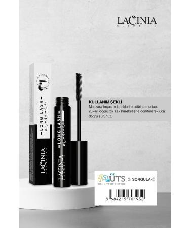 Lacinia Long Lash Mascara 6.5 ml (Eyelash Extension Mascara) - Buy Online on GoSupps.com