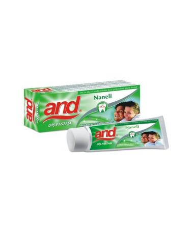AND Mint Toothpaste Tube 90 gr