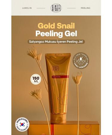 Lamelin Snail Mucus Extract Brightening Peeling Gel Lamelin Gold Snail Peeling Gel 150 ml - Buy Online on GoSupps.com