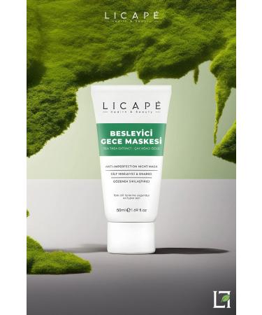 Licape Nourishing Night Mask (Tea Tree Extract) 50ml - Buy Online on GoSupps.com