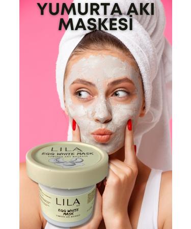 Lila Soft Egg White Mask Egg White Mask Anti-Stain and Pore Remover