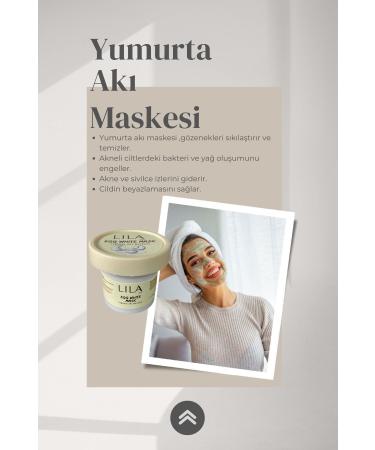 Lila Soft Egg White Mask Egg White Mask Anti-Stain and Pore Remover - Buy Online on GoSupps.com
