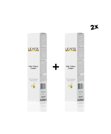 Lilafix 6/11 Intense Ash Dark Blonde 2-Pack Cream Tube Dye - 60 Ml