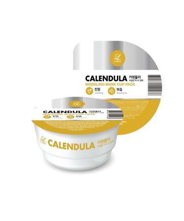 Lindsay Calendula Modeling Mask Cup Pack Calendula Essence Face Mask (DISPOSABLE 28GR) - Buy Online on GoSupps.com