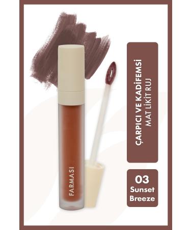 Farmasi Matte Liquid Lipstick 03 Sunset Breeze