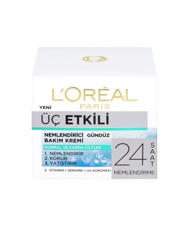 L'Oreal Paris L'oreal 3 Effects Care Cream For Normal And Combination Skin 50 Ml