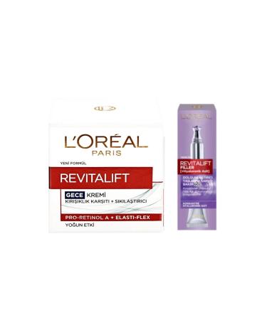L'Oreal Paris Loreal Paris Anti-Wrinkle Night Cream 50 ml + Eye Cream 15 ml