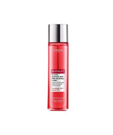 L'Oreal Paris ( CLAY MASK GIFT ) Loreal Paris Revitalift Peeling Effect Tonic 180ml ( 1 PIECE )
