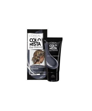 L'Oreal Paris L'or al Paris Colorista Hair Makeup Metallic Gray